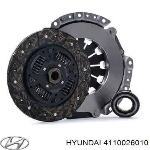 Зчеплення Hyundai/Kia 4110026010 ціна, від 61.75 USD