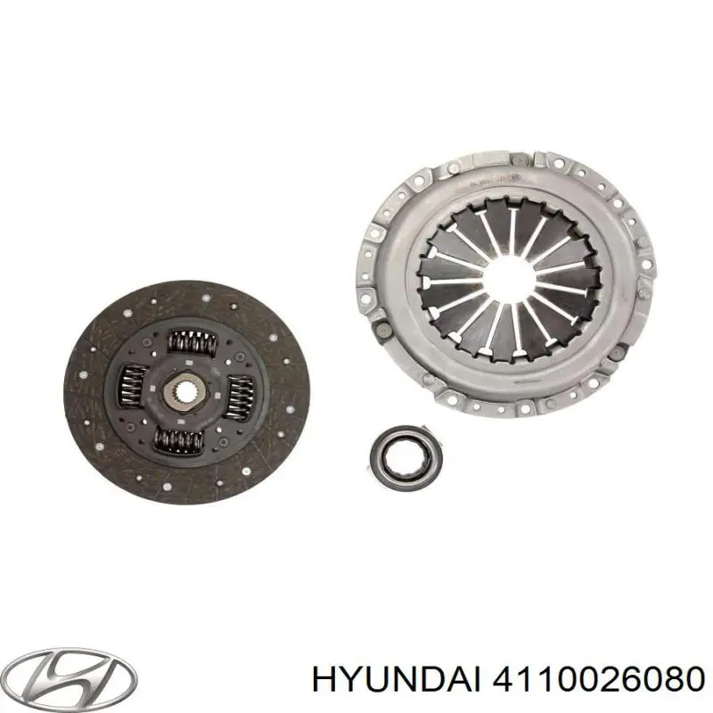 4110026080 Hyundai/Kia диск зчеплення