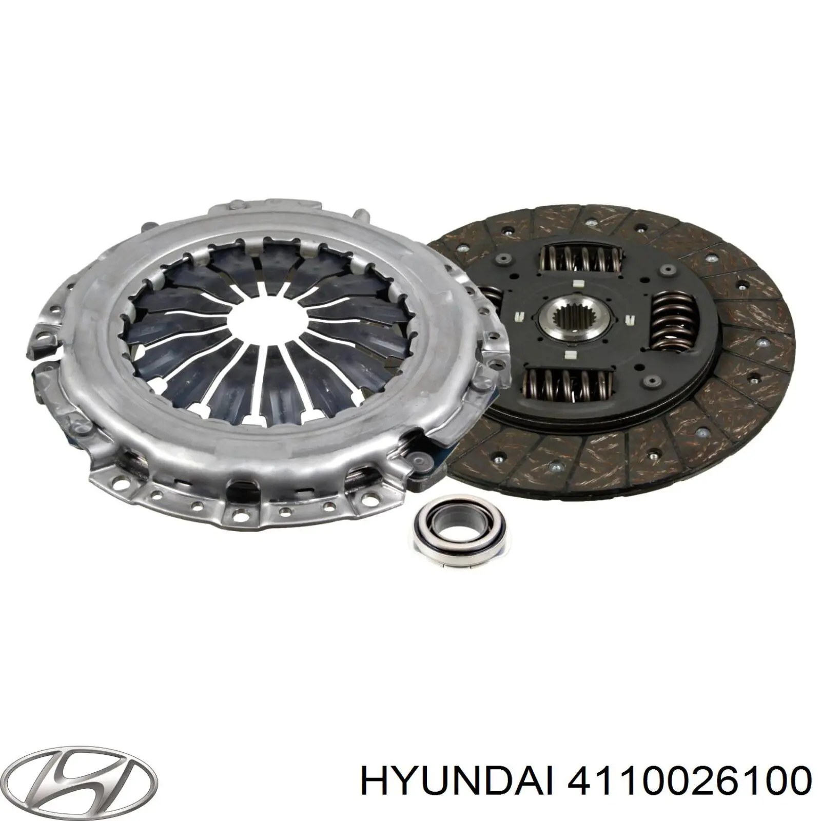 4110026100 Hyundai/Kia диск зчеплення