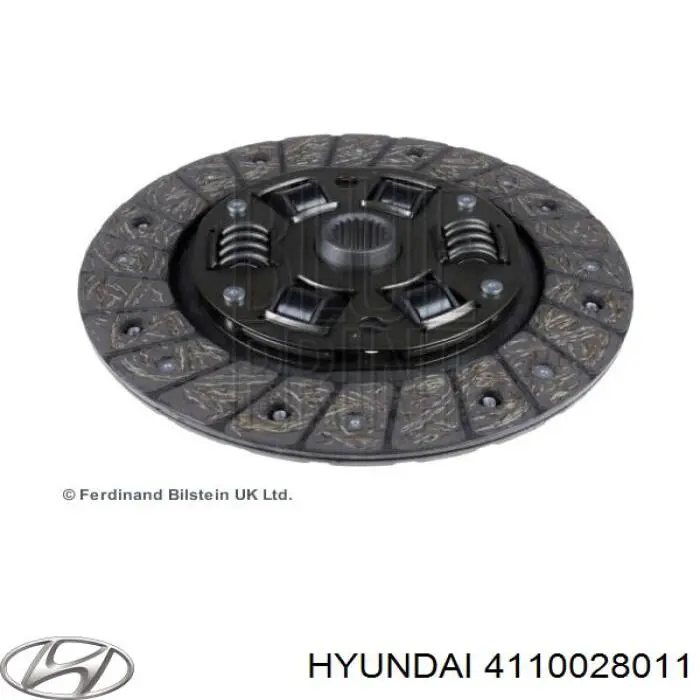 4110028011 Hyundai/Kia диск зчеплення