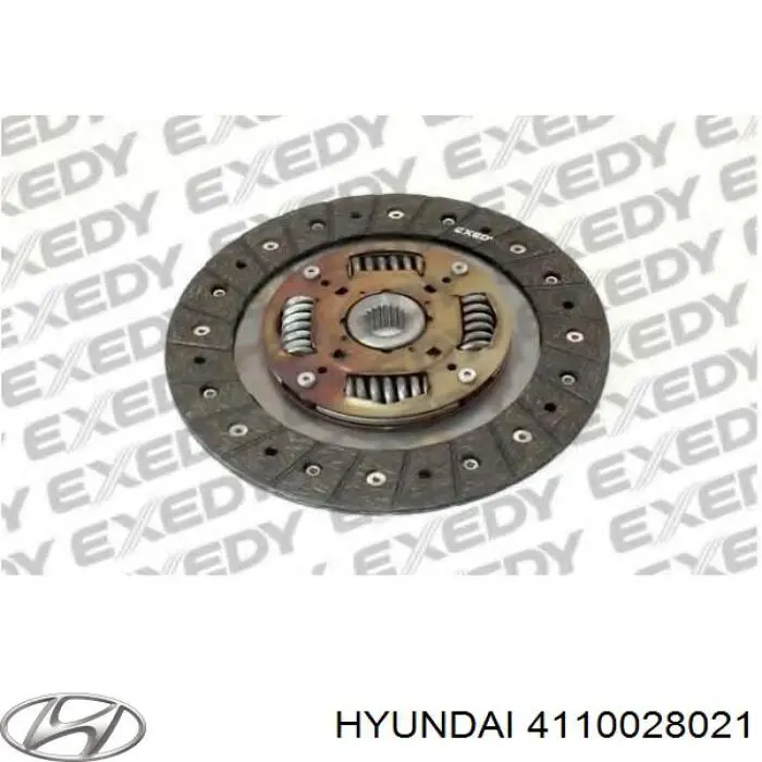 Купити 4110028021 Hyundai/Kia Диск зчеплення