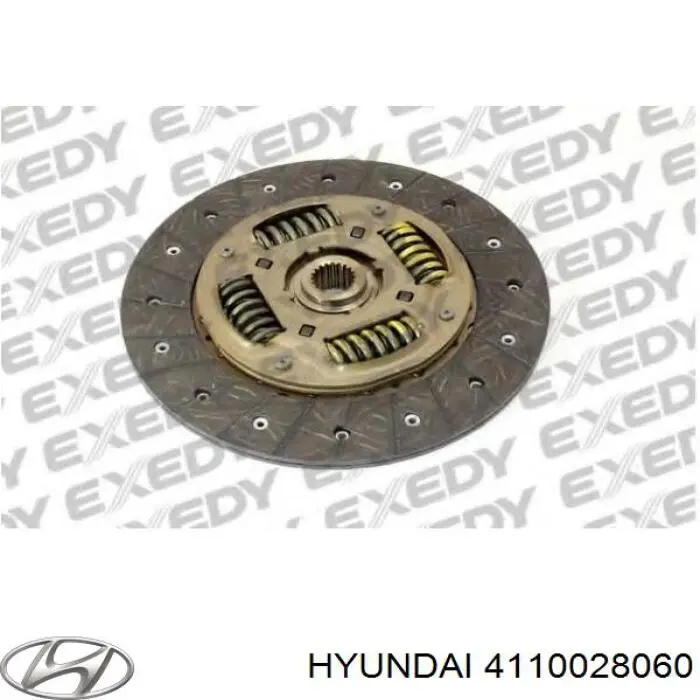 4110028060 Hyundai/Kia диск зчеплення