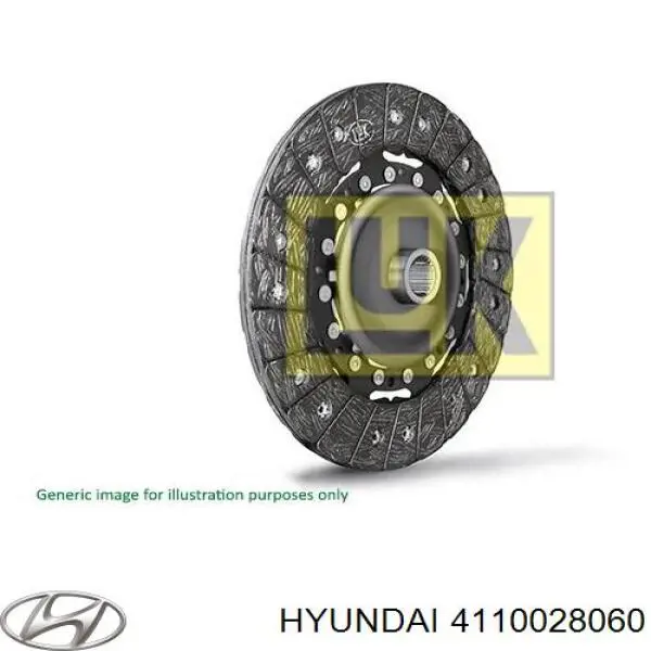 Зчеплення Hyundai/Kia 4110028060 ціна, від 38.51 USD