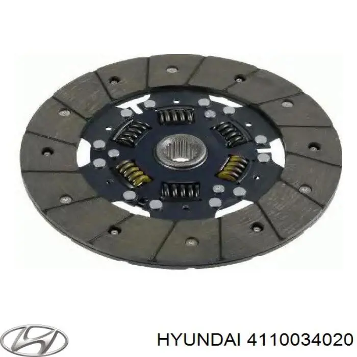Купити 4110034020 Hyundai/Kia Диск зчеплення