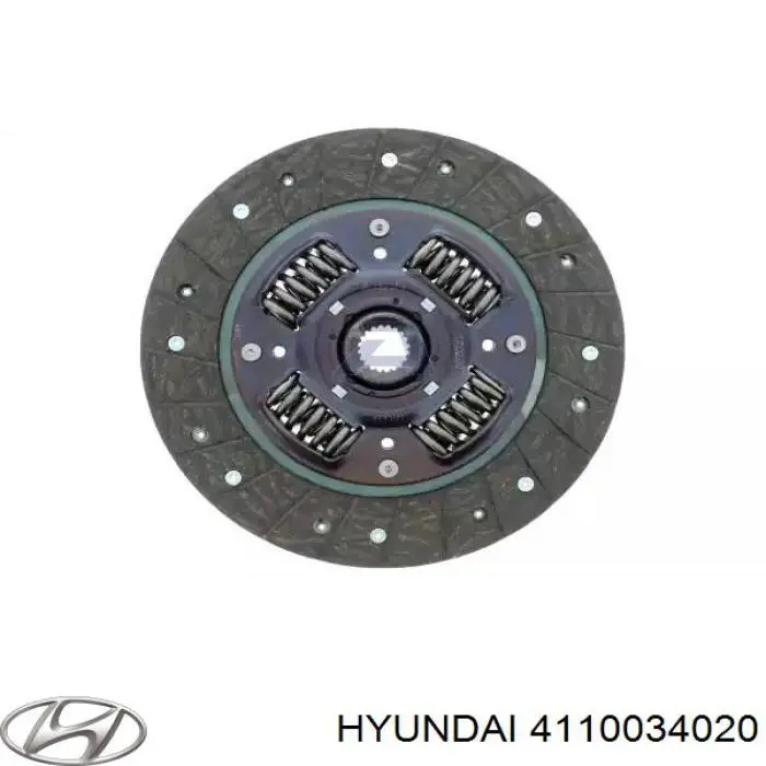 Зчеплення Hyundai/Kia 4110034020 ціна, від 35.77 USD