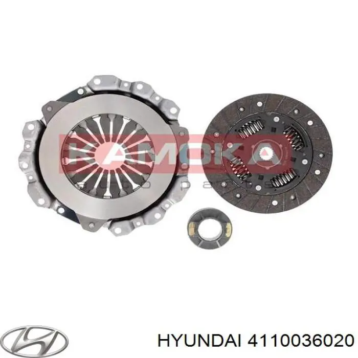 Зчеплення Hyundai/Kia 4110036020 ціна, від 33.24 USD