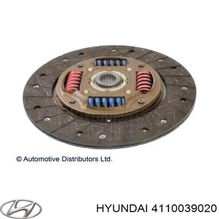 4110039020 Hyundai/Kia диск зчеплення