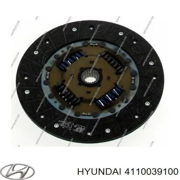 4110039100 Hyundai/Kia диск зчеплення