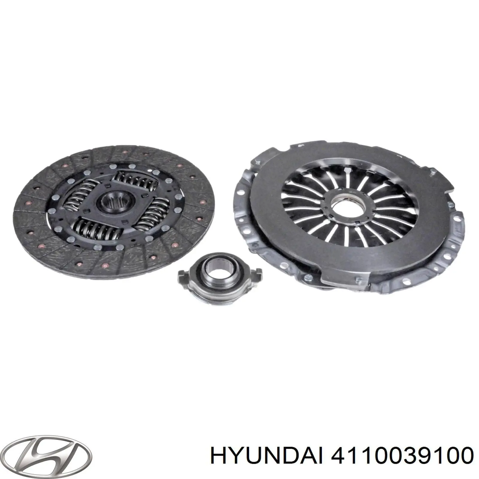 Зчеплення Hyundai/Kia 4110039100 ціна, від 75.30 USD