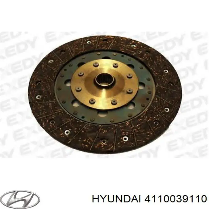 Зчеплення Hyundai/Kia 4110039110 ціна, від 45.99 USD