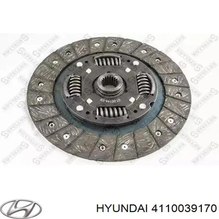 Диск зчеплення ведений Hyundai/Kia S4110039170