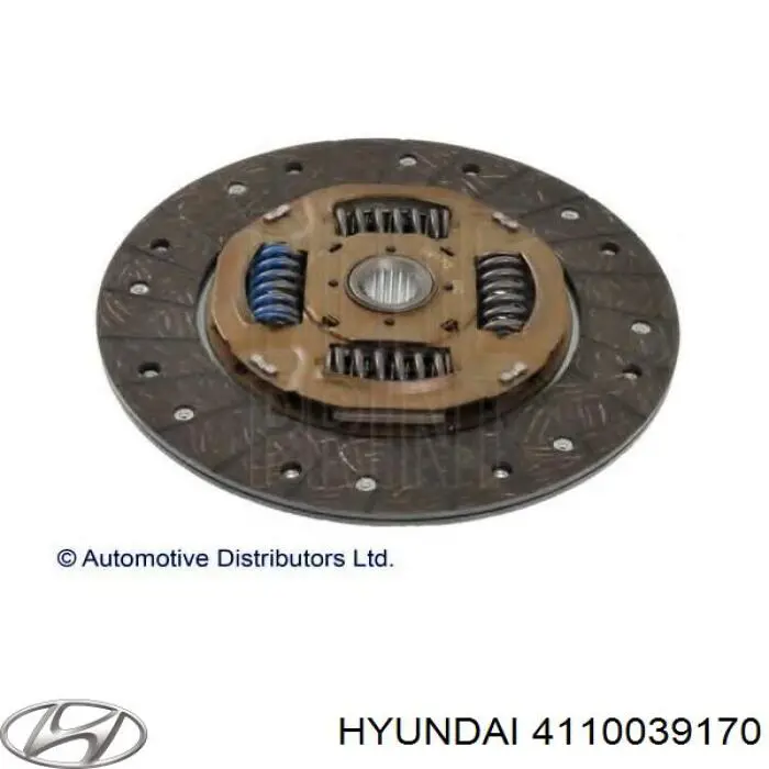 4110039170 Hyundai/Kia диск зчеплення