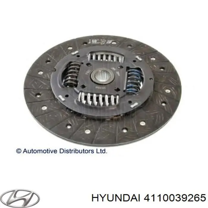 Диск зчеплення 4110039265 Hyundai/Kia