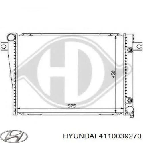 Купити 4110039270 Hyundai/Kia Диск зчеплення
