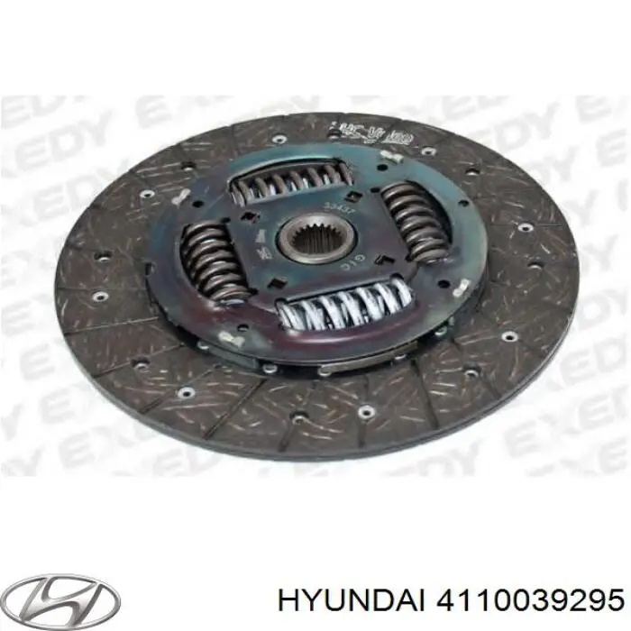 Зчеплення Hyundai/Kia 4110039295 ціна, від 74.84 USD