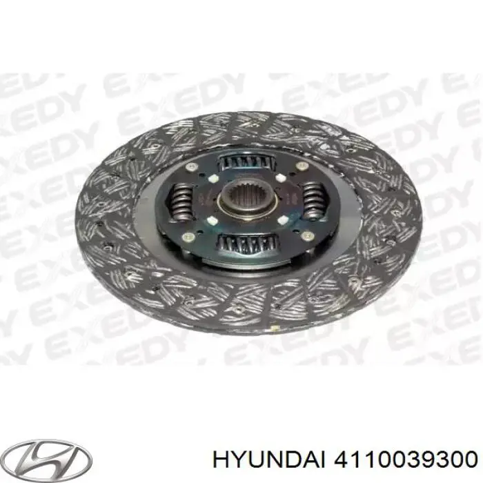 Диск зчеплення 4110039300 Hyundai/Kia
