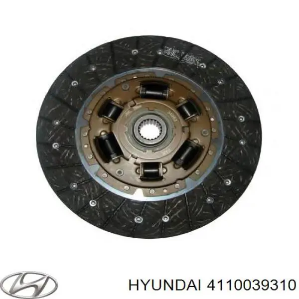 4110039310 Hyundai/Kia комплект зчеплення (3 частини)