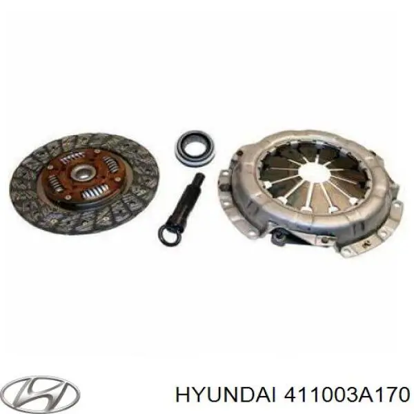 Купити 411003A170 Hyundai/Kia Диск зчеплення