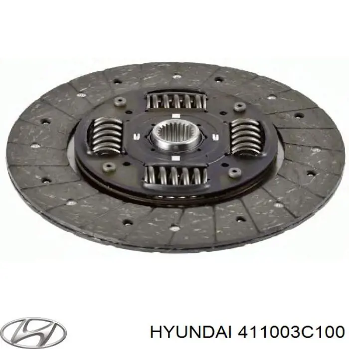Купити 411003C100 Hyundai/Kia Диск зчеплення