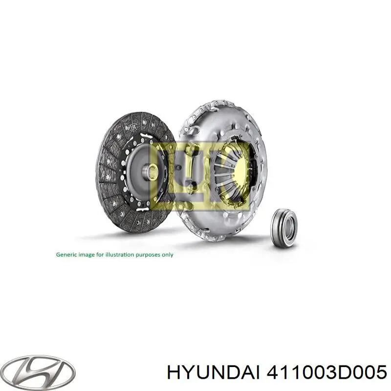 411003D005 Hyundai/Kia Зчеплення в зборі