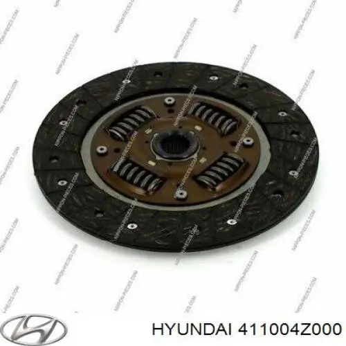 411004Z000 Hyundai/Kia диск зчеплення