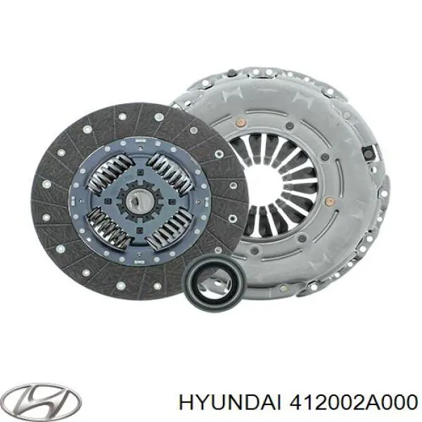 Пелюстковий кошик зчеплення Hyundai/Kia 412002A000 ціна, від 745.86 USD