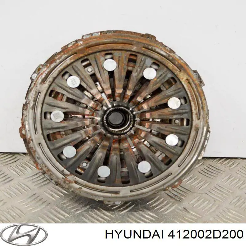 Комплект зчеплення (3 частини) Hyundai/Kia 412002D200 ціна, від 384.25 USD