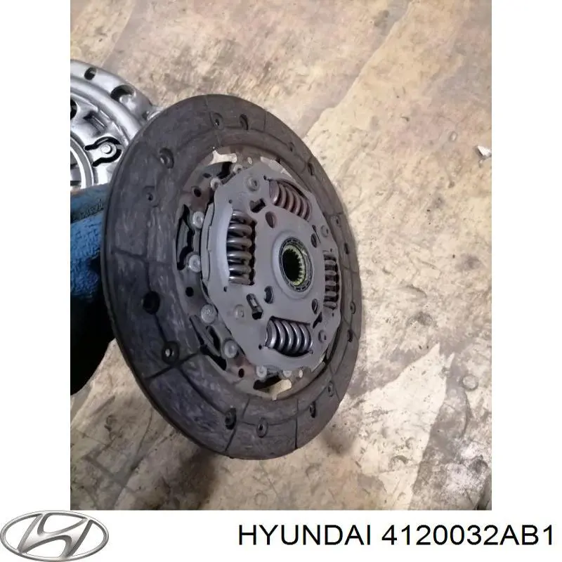 Купити 4120032AB1 Hyundai/Kia Комплект зчеплення (диск, корзина, підшипник)
