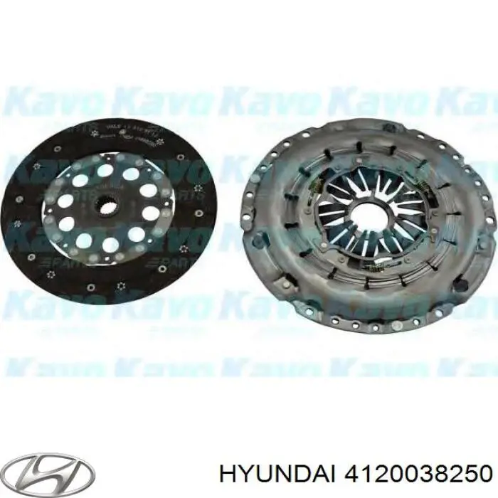Купити 4120038250 Hyundai/Kia Комплект зчеплення (диск, корзина, підшипник)