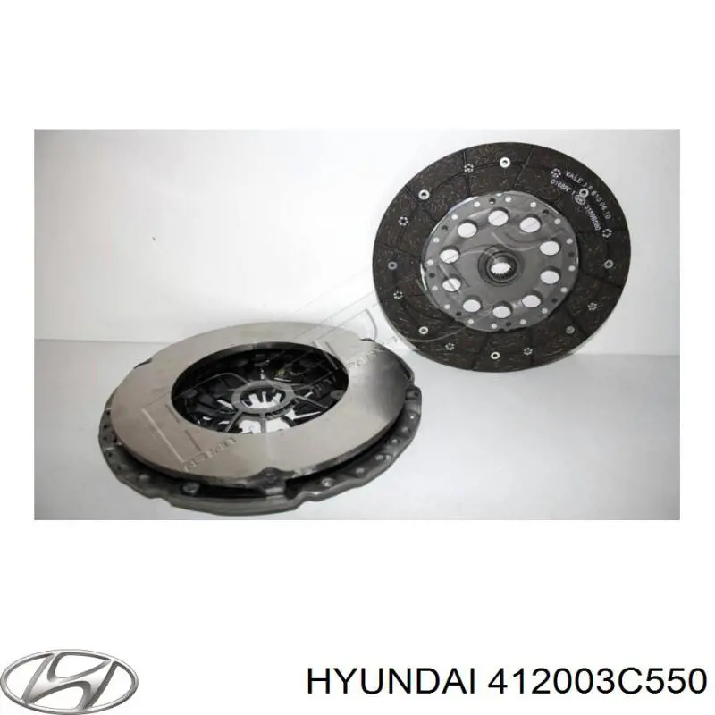 412003C550 Hyundai/Kia Зчеплення в зборі