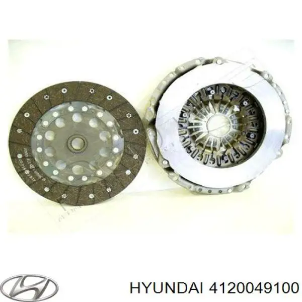 Комплект зчеплення (3 частини) Hyundai/Kia 4120049100 ціна, від 399.88 USD