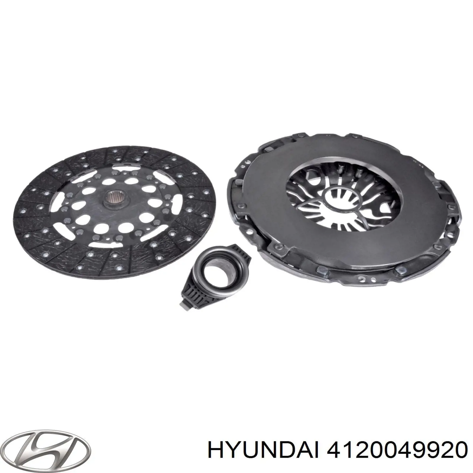 Комплект зчеплення (3 частини) Hyundai/Kia 4120049920 ціна, від 55.37 USD