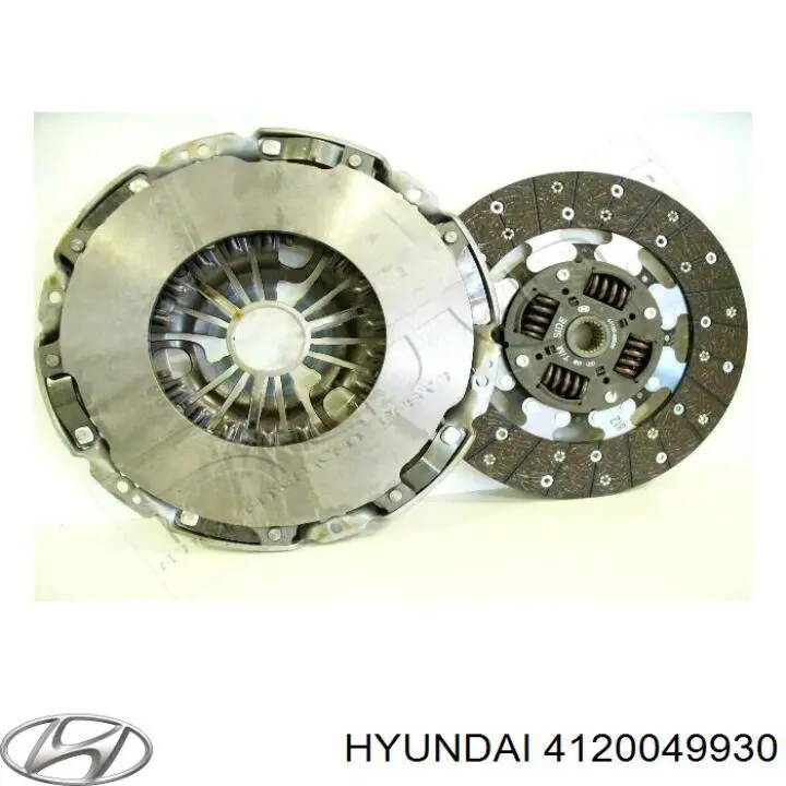 Комплект зчеплення (3 частини) Hyundai/Kia 4120049930 ціна, від 340.02 USD