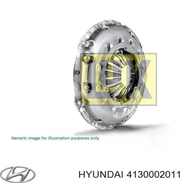 Пелюстковий кошик зчеплення Hyundai/Kia 4130002011 ціна, від 25.31 USD