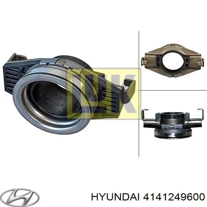 4141249600 Hyundai/Kia підшипник вижимний зчеплення
