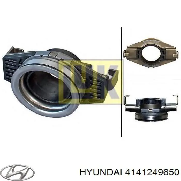 4141249650 Hyundai/Kia підшипник вижимний зчеплення