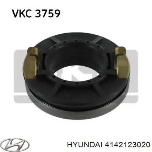 Купити 4142123020 Hyundai/Kia Підшипник включення зчеплення