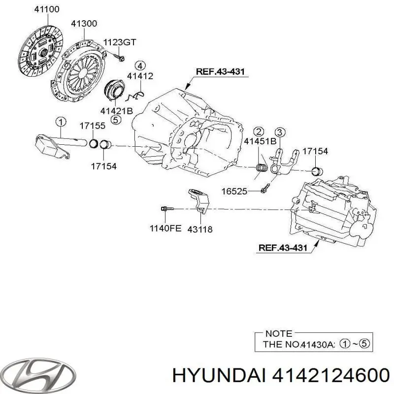 4142124600 Hyundai/Kia 