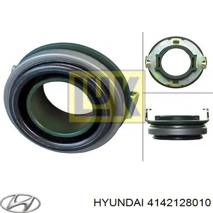 Підшипник вижимний зчеплення 4142128010 Hyundai/Kia