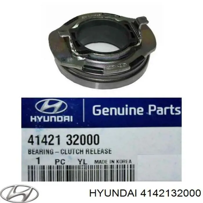 Вижимний підшипник Hyundai/Kia 4142132000 ціна, від 14.89 USD