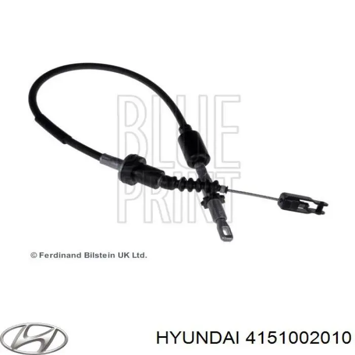 4151002010 Hyundai/Kia трос зчеплення