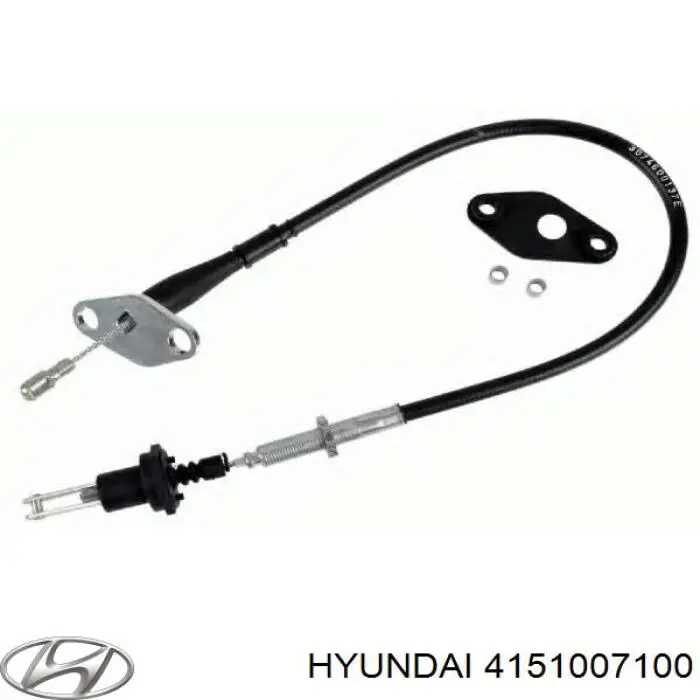 Трос зчеплення 4151007100 Hyundai/Kia