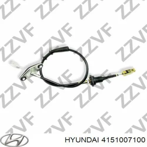 Трос зчеплення Hyundai/Kia 4151007100 ціна, від 16.12 USD