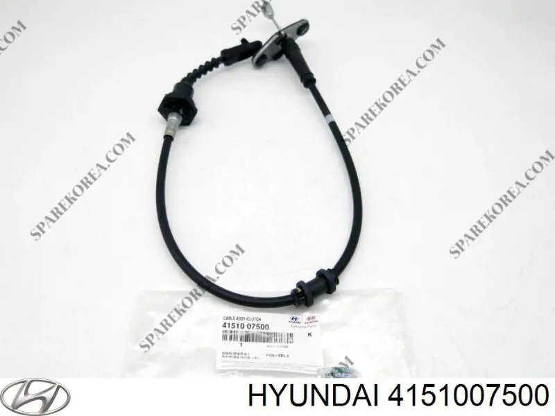 4151007500 Hyundai/Kia трос зчеплення