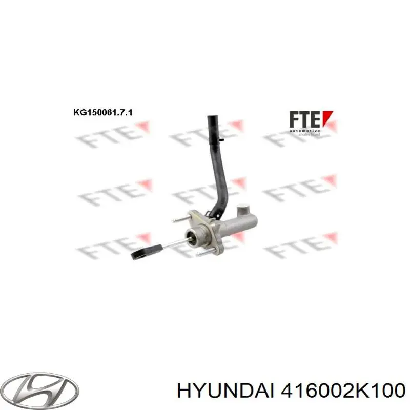 ГЦЗ Hyundai/Kia 416002K100 ціна, від 25.46 USD