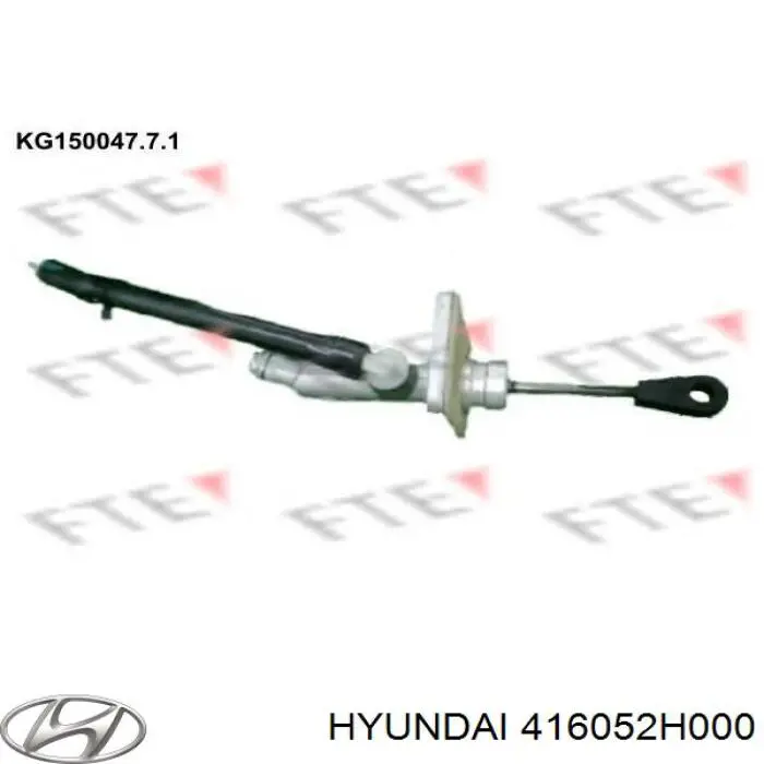 Купити 416052H000 Hyundai/Kia Головний циліндр зчеплення