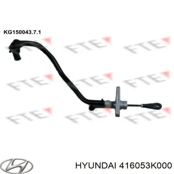 ГЦЗ Hyundai/Kia 416053K000 ціна, від 33.15 USD
