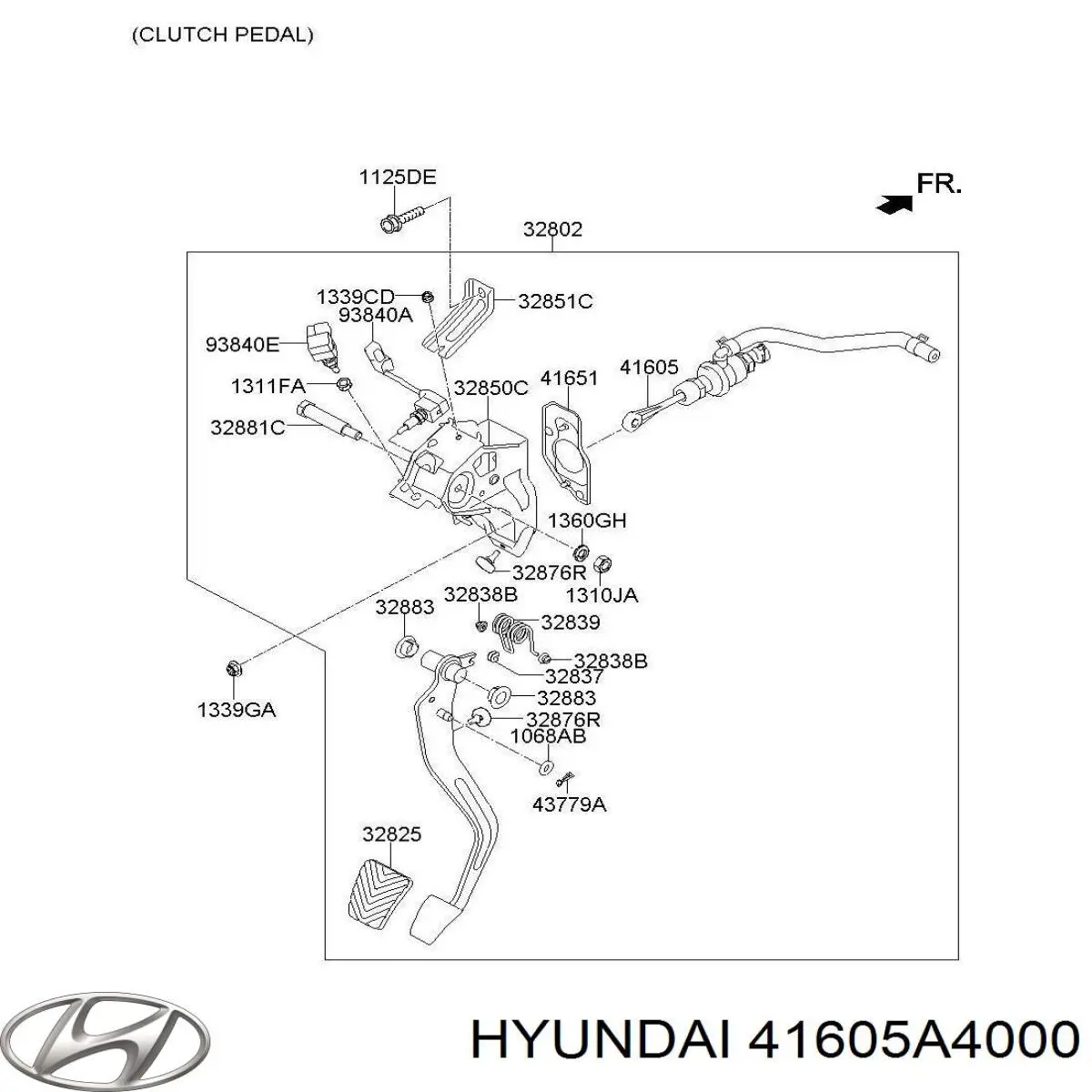 ГЦЗ Hyundai/Kia 41605A4000 ціна, від 112.49 USD