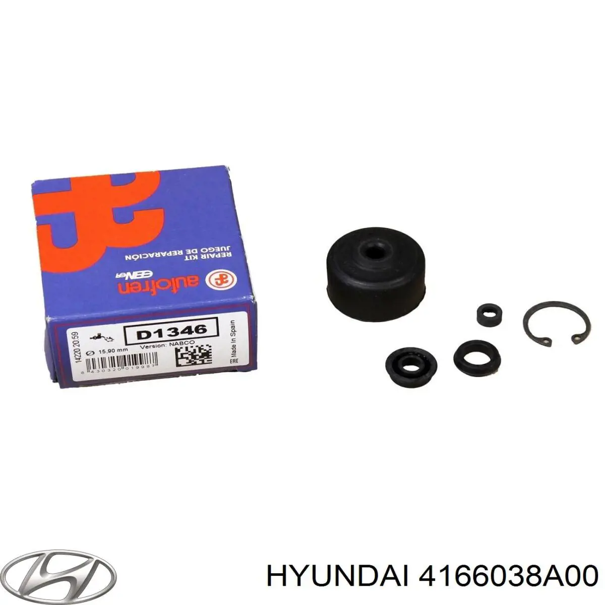 ГЦЗ Hyundai/Kia 4166038A00 ціна, від 12.76 USD