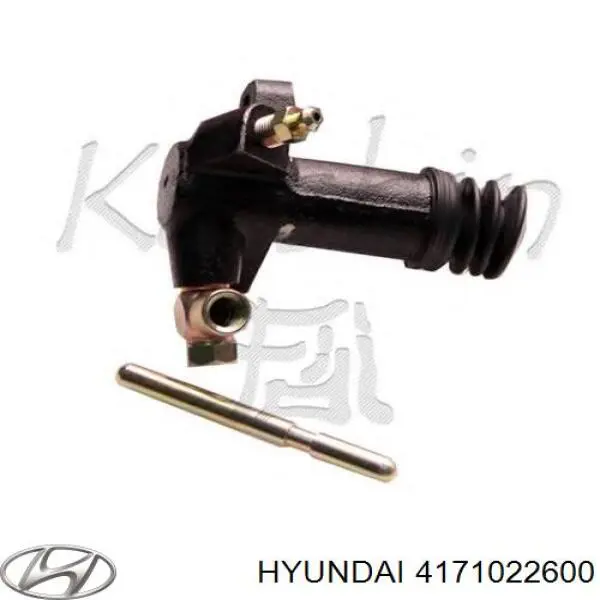 Циліндр зчеплення, робочий Hyundai/Kia 4171022600